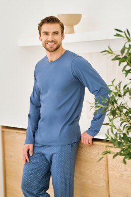 TARO 3474 PIŻAMA MĘSKA DŁUGA LORENZO M-2XL