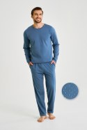 TARO 3474 PIŻAMA MĘSKA DŁUGA LORENZO M-2XL