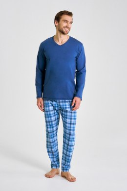 TARO 3477 PIŻAMA MĘSKA DŁUGA MARK 5XL-6XL