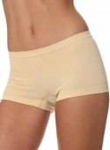 BRUBECK Szorty Sportowe Damskie Bokserki Bezszwowe BX10470A - XL