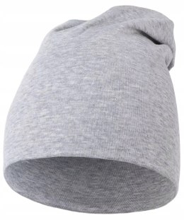 CZAPKA damska PRZEJŚCIOWA typu beanie w PRĄŻEK MORAJ r. uniwersalny