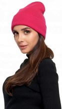 CZAPKA damska PRZEJŚCIOWA typu beanie w PRĄŻEK MORAJ r. uniwersalny
