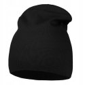 CZAPKA damska PRZEJŚCIOWA typu beanie w PRĄŻEK MORAJ r. uniwersalny