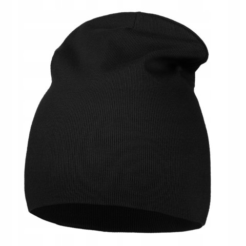 CZAPKA damska PRZEJŚCIOWA typu beanie w PRĄŻEK MORAJ r. uniwersalny CZAPKA damska PRZEJŚCIOWA typu beanie w PRĄŻEK MORAJ r. uniwersalny