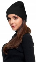 CZAPKA damska PRZEJŚCIOWA typu beanie w PRĄŻEK MORAJ r. uniwersalny