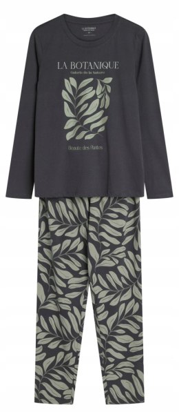 Piżama Damska 100% Bawełna Komplet Bluzka + Spodnie HENDERSON DANNA - XXL