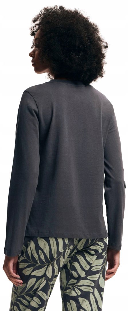 Piżama Damska 100% Bawełna Komplet Bluzka + Spodnie HENDERSON DANNA - L