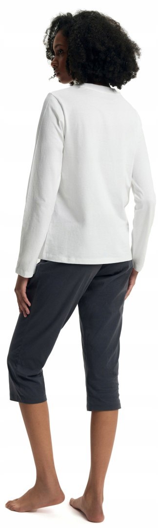 Piżama Damska 100% Bawełna Komplet Bluzka + Spodnie HENDERSON DANNA - XL Piżama Damska 100% Bawełna Komplet Bluzka + Spodnie HENDERSON DANNA - XL