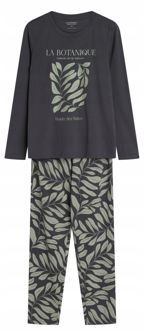 Piżama Damska 100% Bawełna Komplet Bluzka + Spodnie HENDERSON DANNA - M