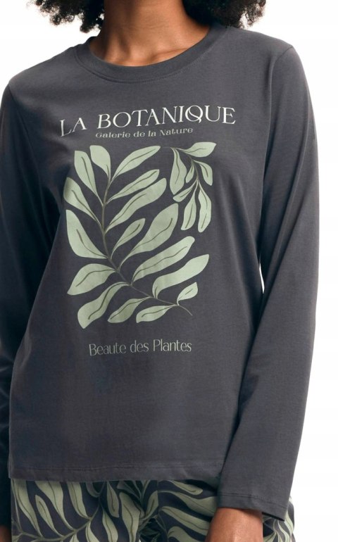 Piżama Damska 100% Bawełna Komplet Bluzka + Spodnie HENDERSON DANNA - M