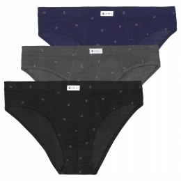 Slipy męskie 100% bawełna MORAJ 3-PAK - XL