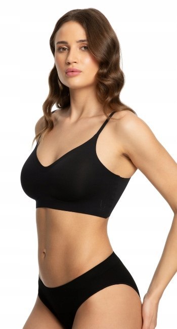 Biustonosz Top Sportowy z Wkładkami Regulowany JULIMEX SIMPLE BRA - M Biustonosz Top Sportowy z Wkładkami Regulowany JULIMEX SIMPLE BRA - M