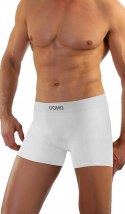 Bokserki Męskie Sportowe Oddychające SESTO SENSO BM07 Białe - L/XL Bokserki Męskie Sportowe Oddychające SESTO SENSO BM07 Białe - L/XL