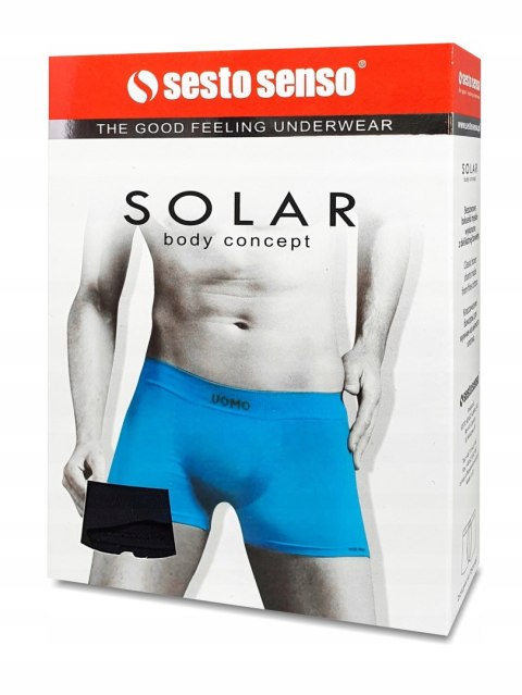 Bokserki Męskie Sportowe Oddychające SESTO SENSO BM07 Bordowe - L/XL Bokserki Męskie Sportowe Oddychające SESTO SENSO BM07 Bordowe - L/XL