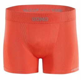 Bokserki Męskie Sportowe Oddychające SESTO SENSO BM07 Ceglaste - L/XL