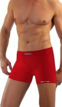 Bokserki Męskie Sportowe Oddychające SESTO SENSO BM07 Czerwone - S/M