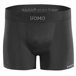 Bokserki Męskie Sportowe Oddychające SESTO SENSO BM07 Grafitowe - L/XL