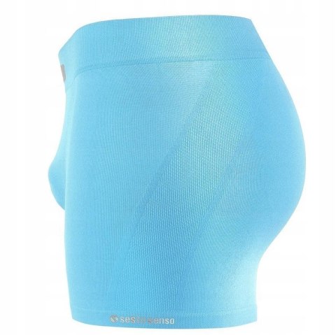 Bokserki Męskie Sportowe Oddychające SESTO SENSO BM07 Niebieskie - L/XL Bokserki Męskie Sportowe Oddychające SESTO SENSO BM07 Niebieskie - L/XL