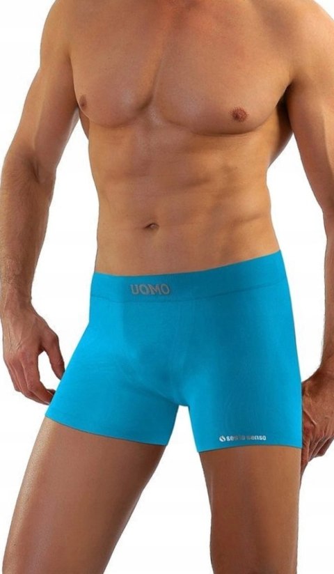 Bokserki Męskie Sportowe Oddychające SESTO SENSO BM07 Turkusowe - L/XL Bokserki Męskie Sportowe Oddychające SESTO SENSO BM07 Turkusowe - L/XL