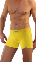 Bokserki Męskie Sportowe Oddychające SESTO SENSO BM07 Żółte - L/XL Bokserki Męskie Sportowe Oddychające SESTO SENSO BM07 Żółte - L/XL