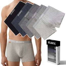 Bokserki męskie 5 PAR Sportowe Bawełniane Szorty ATLANTIC 5BMH-011 - XXL