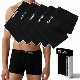 Bokserki męskie 5 PAR Sportowe Bawełniane Szorty ATLANTIC 5BMH-011 - XL