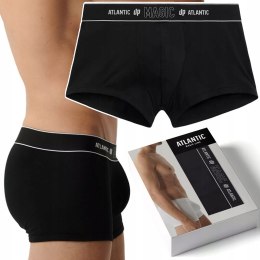 Bokserki męskie PUSH-UP efekt uniesienia ATLANTIC MAGIC POCKET - XL