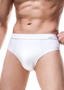 Slipy Męskie Klasyczne Majtki Bawełniane CORNETTE AUTHENTIC Białe - XL