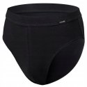 Slipy Męskie Klasyczne Majtki Bawełniane CORNETTE AUTHENTIC Czarne - XXL