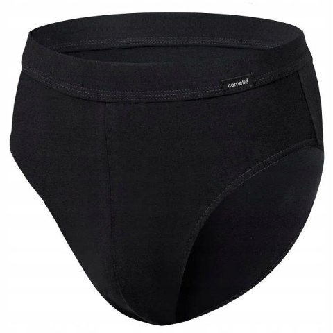 Slipy Męskie Klasyczne Majtki Bawełniane CORNETTE AUTHENTIC Czarne - XXL
