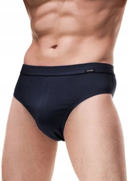 Slipy Męskie Klasyczne Majtki Bawełniane CORNETTE AUTHENTIC Grafitowe - M