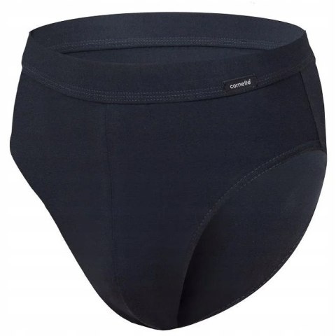 Slipy Męskie Klasyczne Majtki Bawełniane CORNETTE AUTHENTIC Grafitowe - M