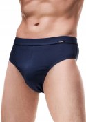 Slipy Męskie Klasyczne Majtki Bawełniane CORNETTE AUTHENTIC Granatowe - XL