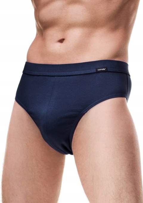Slipy Męskie Klasyczne Majtki Bawełniane CORNETTE AUTHENTIC Granatowe - XL