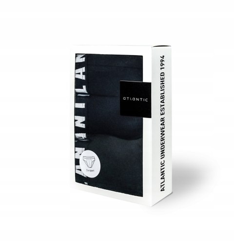 Slipy męskie 3 PARY sport ATLANTIC 3MP-094 - M