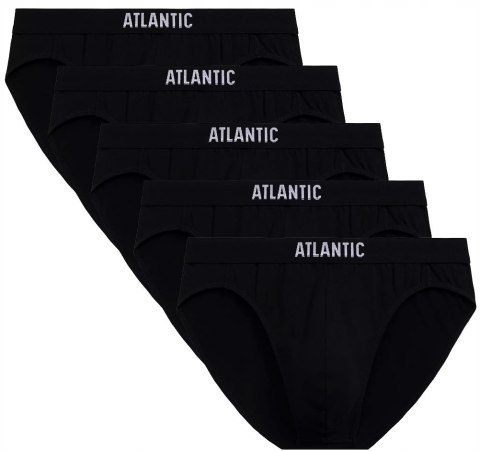 Slipy męskie 5 PAR Sportowe Bawełniane Majtki ATLANTIC 5BMP-094 - XL