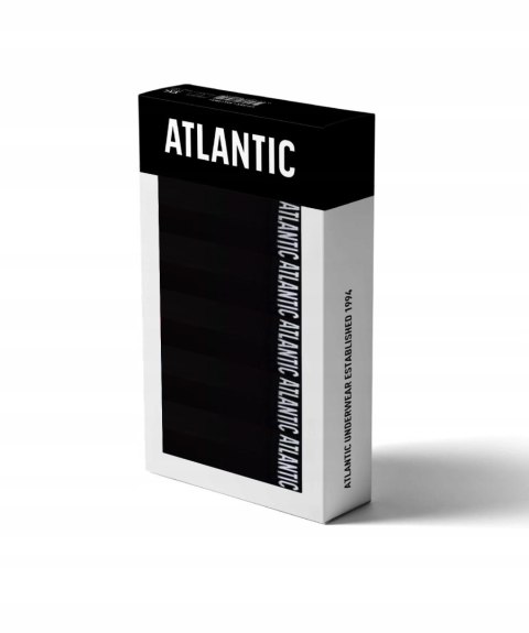 Slipy męskie 5 PAR Sportowe Bawełniane Majtki ATLANTIC 5BMP-094 - L
