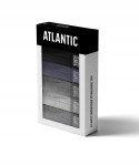 Slipy męskie 5 PAR Sportowe Bawełniane Majtki ATLANTIC 5BMP-094 - XXL