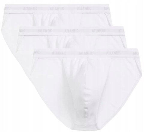 Slipy męskie TANGA 3 PARY skąpe majtki bawełniane ATLANTIC 3BMP-1582 - XXL