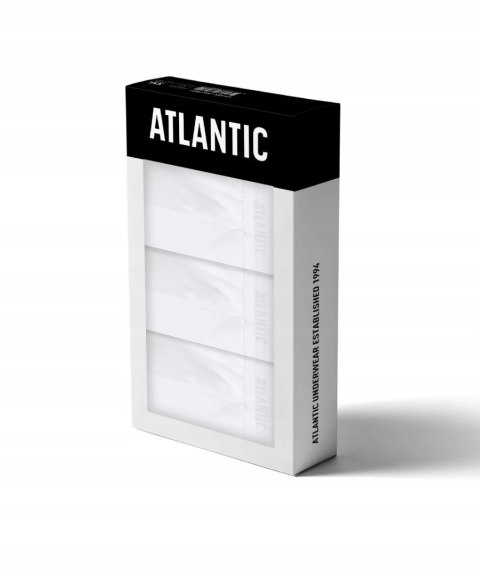 Slipy męskie TANGA 3 PARY skąpe majtki bawełniane ATLANTIC 3BMP-1582 - XXL