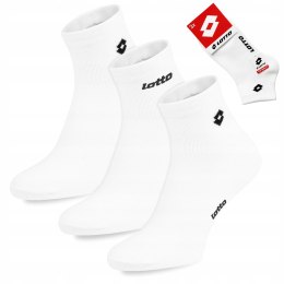 Skarpety ZAKOSTKI Sportowe Treningowe 3-PAK LOTTO QUARTER - 39-42