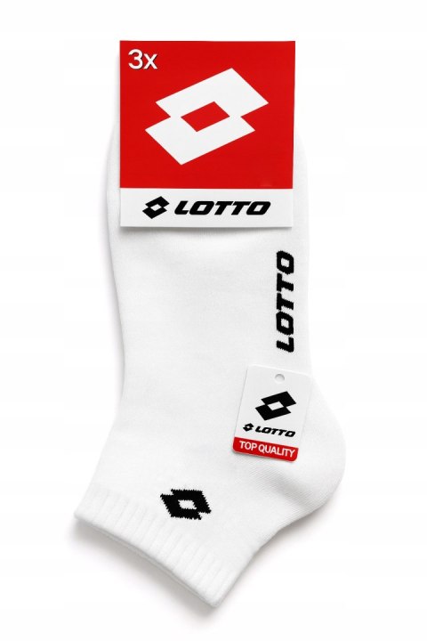 Skarpety ZAKOSTKI Sportowe Treningowe 3-PAK LOTTO QUARTER - 39-42 Skarpety ZAKOSTKI Sportowe Treningowe 3-PAK LOTTO QUARTER - 39-42