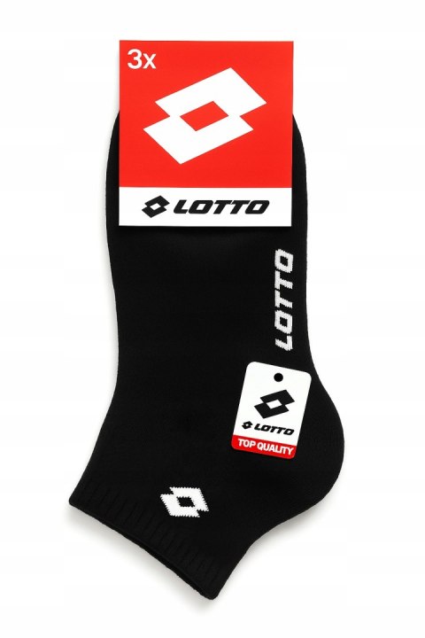 Skarpety ZAKOSTKI Sportowe Treningowe 3-PAK LOTTO QUARTER - 43-46 Skarpety ZAKOSTKI Sportowe Treningowe 3-PAK LOTTO QUARTER - 43-46