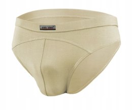 Slipy Męskie Klasyczne Majtki z Modalu SESTO SENSO SM03 Beżowe - XXL