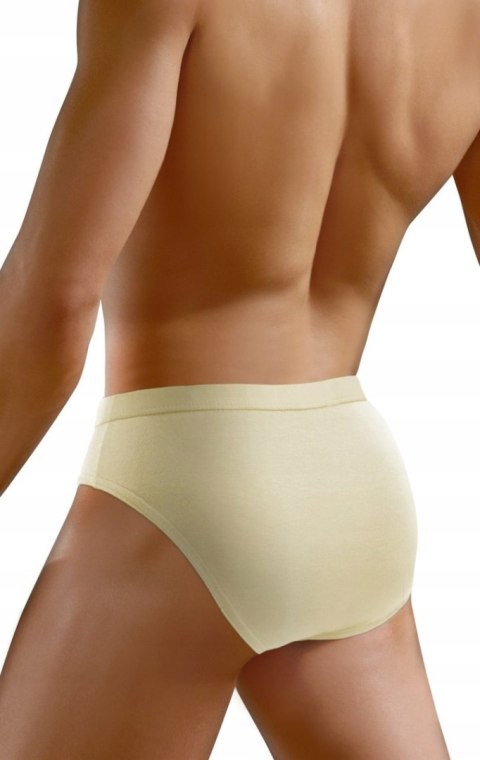 Slipy Męskie Klasyczne Majtki z Modalu SESTO SENSO SM03 Beżowe - XXL