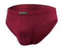 Slipy Męskie Klasyczne Majtki z Modalu SESTO SENSO SM03 Bordowe - XXL