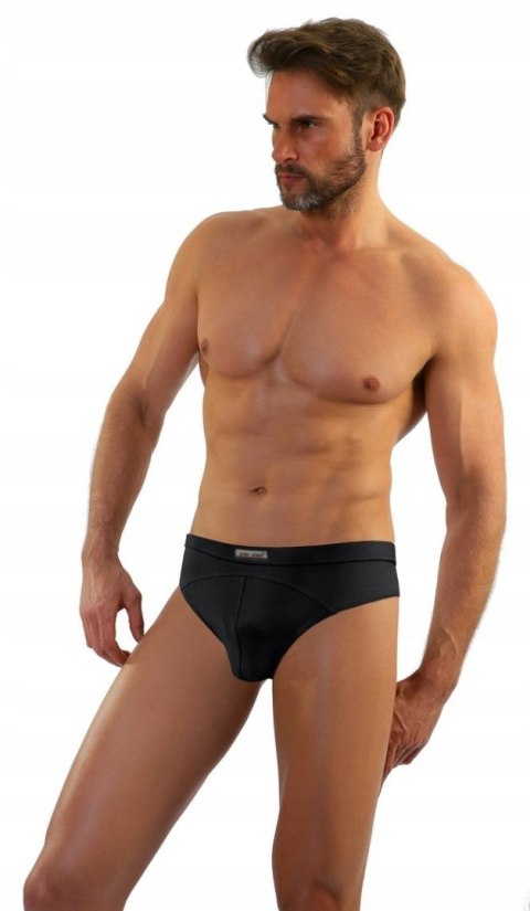 Slipy Męskie Klasyczne Majtki z Modalu SESTO SENSO SM03 Czarne - XL