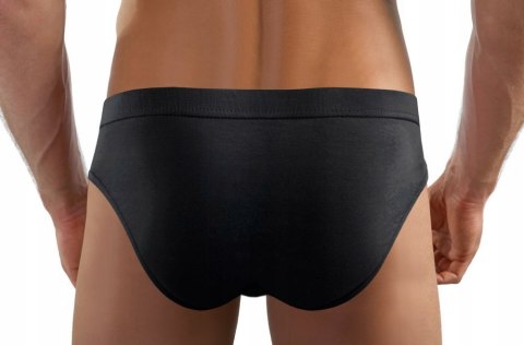 Slipy Męskie Klasyczne Majtki z Modalu SESTO SENSO SM03 Czarne - XL