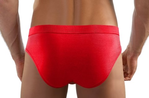 Slipy Męskie Klasyczne Majtki z Modalu SESTO SENSO SM03 Czerwone - XXL