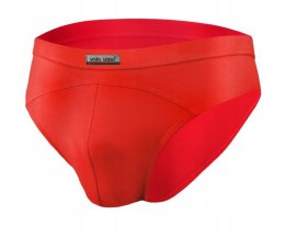 Slipy Męskie Klasyczne Majtki z Modalu SESTO SENSO SM03 Czerwone - XL